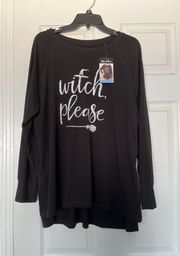 Witch Please Black Long Sleeve