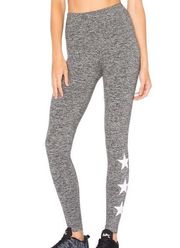 Star Leggings Grey STRUT-THIS Size XS #1546