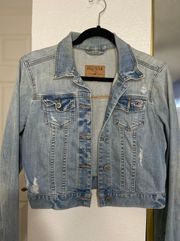 Distressed Jean Jacket