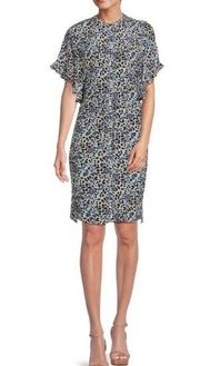 Zadig & Voltaire Rafix Floral Flutter Sheath Dress