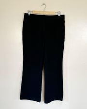 Black  Classic Wool Trousers Size 10 EUC