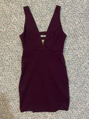 Charlotte Russe Dark Purple Dress