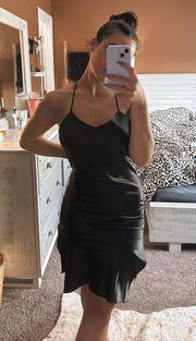 black dress