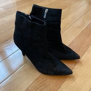 Black Ankle Booties Heels