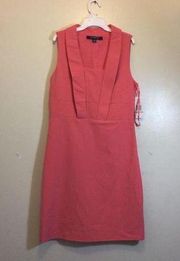 New  StretchSunburnt Rose Sleeveless Dress Size 8