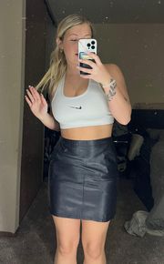 Leather Skirt