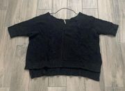 Free People  black sweater