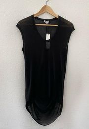 NWT Helmut Lang Drapey Back Top