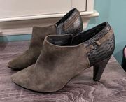 Bandolino suede booties