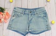 💜3 for 20💜 Boom Boom Jeans Denim Shorts Junior Size 1