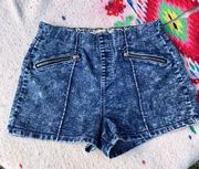 Blue Spice Jean Shorts M