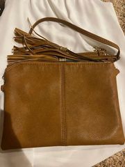 Brown Leather Crossbody