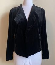 Lysse Black Velvet Leigh Jacket