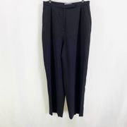 AMANDA SMITH Black Straight Leg Trousers