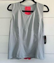 Nike Women’s Large Power Tank Base Grey Geranium New NWT