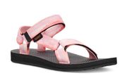 Teva  Women's Original Universal Pink Tie-Dye Casual Sandals Size 8