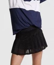 Pink Victoria’s Secret Black Mesh Pleated Tennis Skort