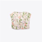 ZARA Floral Top