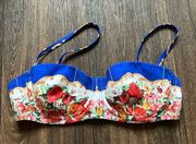 Dolce & Gabbana Floral Bikini Top