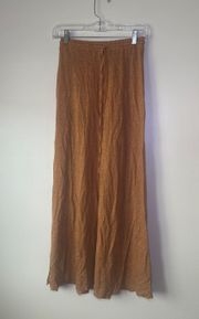 Basic 100% Linen Skirt Size Small