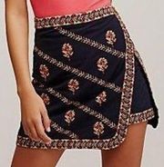 My Radar Embroidery Mini Skirt (2)