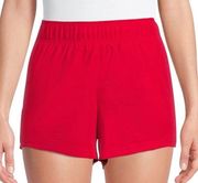 Athletic Works  Running Workout Shorts w Built In Brief Red Women’s XXL 20 NWT
