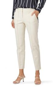 RTR Trina Turk
Kait Pants Cream sz 8 Cropped Soft Fabric pleated pin tuck