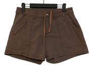 Title Nine Big B Shorts Brown Size 8 Womens Hiking Outdoor Pockets