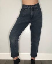 vintage  black straight leg jeans