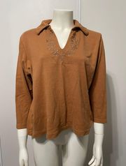 Brown Long-Sleeve