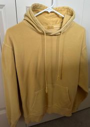 Brandy Melville Yellow Sweatshirt