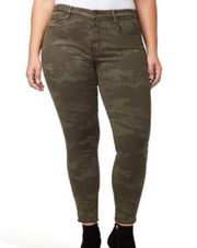 SANCTUARY Denim Camo Print Skinny Jeans