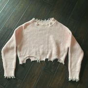 Light pink sweater