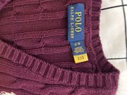 Polo Wine Colored  Sweater