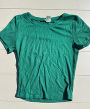 Women’s Green Crop Top