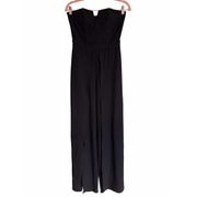 Do + Be Womens Black Strapless Jumpsuit Size Small