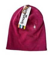 Smartwool Sport Thermal Rev Beanie Unisex Fuchsia Heather Breathable OS NWT