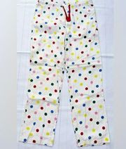 Old Navy Colorful Polka Dot
Flannel pajama/lounge pants  Size Large 100% cotton