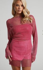 Pink Sequin dress