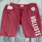 Maroon Logo Joggers