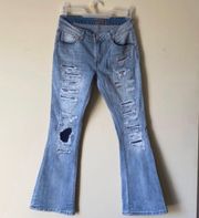 Rue21 Mid Rise Flare Jeans 