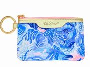 LILY PULITZER ID CASE KEYCHAIN