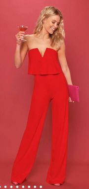 Strapless Jumpsuit