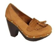 Vintage Y2K 90s Union Bay Nicolette Platform Wood