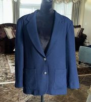 PENDLETON navy wool blazer