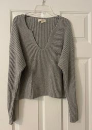 LA Hearts Grey Pullover Sweater