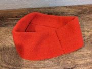 Eddie Bauer red ear warmer band fleece polartec one size polyester