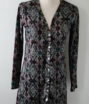 About a girl aztec cardigan size small