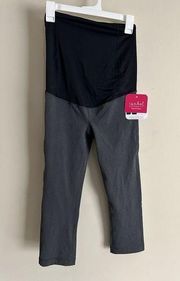 Over Belly Active Capri Maternity Pants - Isabel Maternity by Ingrid & Isabel S