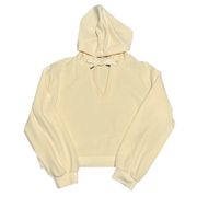 Worn Once L Large Wallflower Women’s Oversized Baggy Cropped Comfy Hoodie Sweatshirt Sweater Top